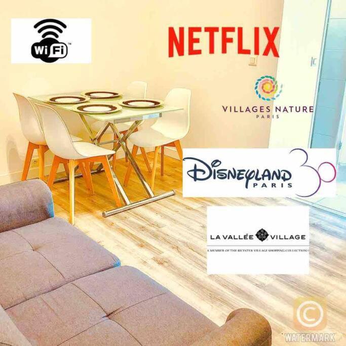 Appartement Cosy Proche Disney Vaires-sur-Marne Екстериор снимка